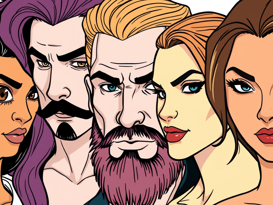 personaggi a fumetto